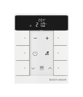 Busch-Tenton®, RTR, 6-fach, weiß matt, mit Display, für Busch-free@home®
