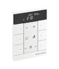 Busch-Tenton®, RTR IAQ, 6-fach, weiß matt, mit Display, für Busch-free@home®
