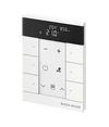 Busch-Tenton®, RTR IAQ, 6-fach, weiß matt, mit Display, für Busch-free@home®   