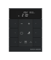Busch-Tenton®, RTR IAQ, 6-fach, schwarz matt, mit Display, für Busch-free@home®