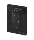 Busch-Tenton®, RTR IAQ, 6-fach, schwarz matt, mit Display, für Busch-free@home®