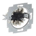 Jalousieschalter-Einsatz mechanisch 2-poliger Taster 10 A