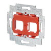 Tragring mit orangenem Sockel   