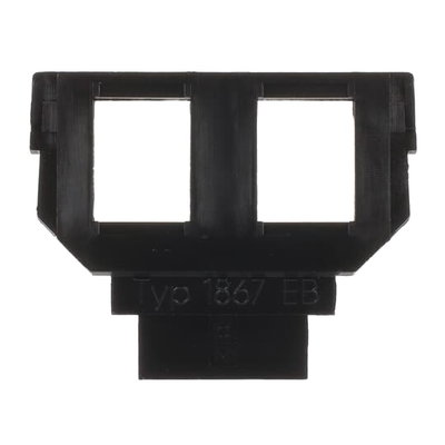 Sockel 2 x 6- und 8-polige Modular-Jack, Kat. 3   