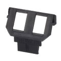 Sockel 2 x 6- und 8-polige Modular-Jack, Kat. 3