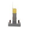 Beleuchtungseinsatz mit Sockel für Taster LED/weiß, 1 mA, 230 V gelb   