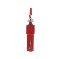 Steck-Glimmlampe für Schalter/Taster Glimmlampe/orange, 0.4 mA, 230 V rot