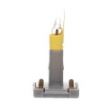 Steck-Glimmlampe für Schalter/Taster Glimmlampe/orange, 1 mA, 230 V gelb