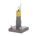 Steck-Glimmlampe für Schalter/Taster Glimmlampe/orange, 1 mA, 230 V gelb