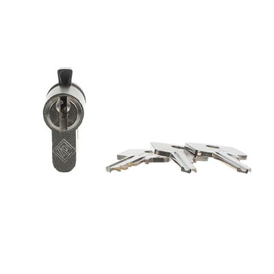 DIN-Profilhalbzylinder abschließbar, verschieden schließend   