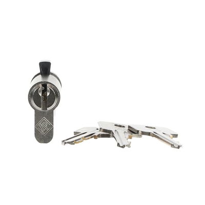 DIN-Profilhalbzylinder abschließbar, gleich schließend   