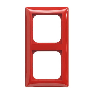 Abdeckrahmen 2-fach rot - Busch-balance® SI   