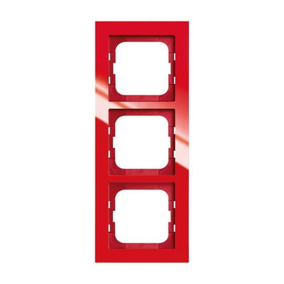 Abdeckrahmen 3-fach rot - Busch-axcent®   