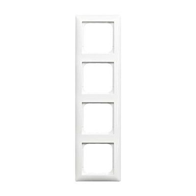 Abdeckrahmen 4-fach alpinweiß - Busch-balance® SI   
