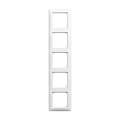 Abdeckrahmen 5-fach alpinweiß - Busch-balance® SI   
