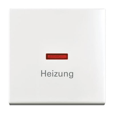 Wippe mit Aufdruck mit kleiner roter KalotteBusch-balance® SI   