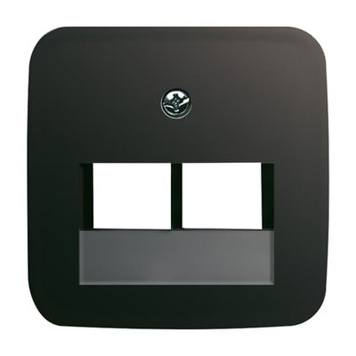 Zentralscheibe UAE/IAE (ISDN) 2-fach schwarz - Reflex SI   