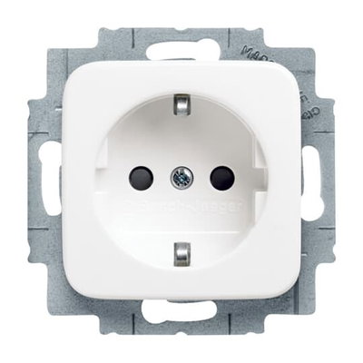 SCHUKO® Steckdosen-Einsatz Safety+ alpinweiß - Reflex SI
