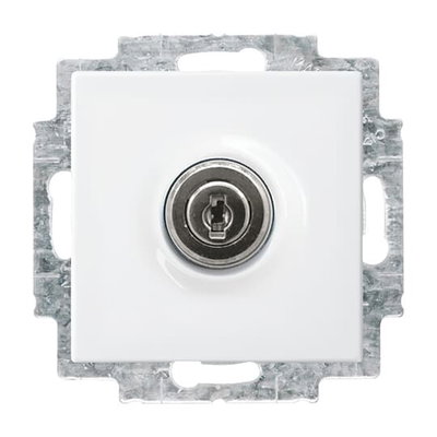 SCHUKO® Steckdosen-Einsatz Safety+ mit Klappdeckel ,