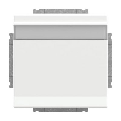 SCHUKO® Steckdosen-Einsatz Safety+ mit Klappdeckel mit Beschriftungsfeld