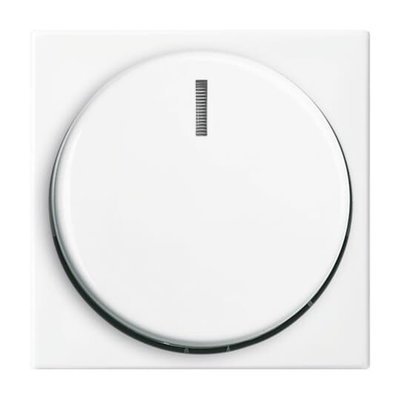 Zentralscheibe mit Drehknopf, Befestigungsmutter, GlimmlampeBusch-balance® SI  