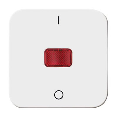 Wippe mit roter Kalotte, mit Aufdruck Reflex SI/SI Linear   