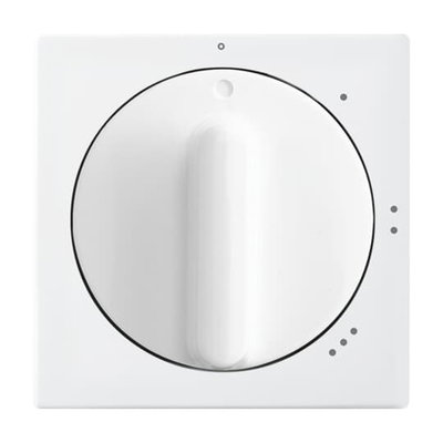 Zentralscheibe mit Aufdruck Symbol "0-1-2-3" für Stufenschalter, Drehknopf