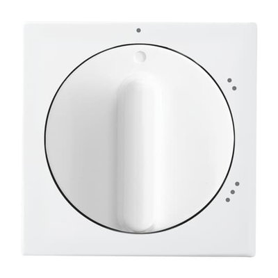 Zentralscheibe mit Aufdruck Symbol "1-2-3" für Stufenschalter, Drehknopf