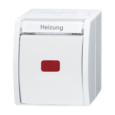 Wippkontrollschalter/Heizungsschalter Ausschaltung, 2-polig   