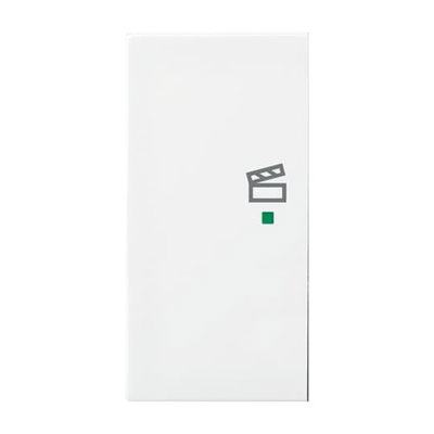 Wippe 2-fach links, mit Symbol "Szene"  Busch-balance® SI   