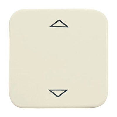 Busch-Jalousiecontrol® II Bedienelement mit Aufdruck Symbol "Pfeile" für