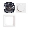 Busch-Drehdimmer LED, Komplettset mit Glimmlampe studioweiß - future® linear
