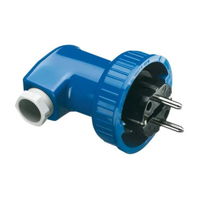 SCHUKO® Stecker 2-polig (2 P + E)   