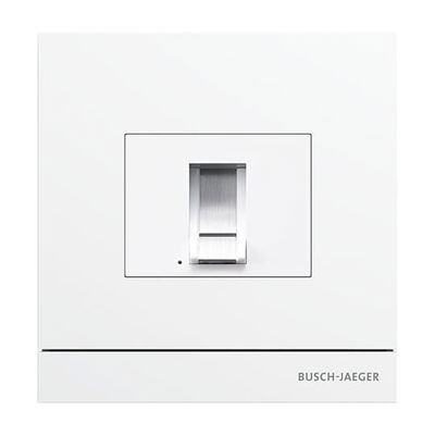 Außenstation mit Fingerprint-Modul, weiß   