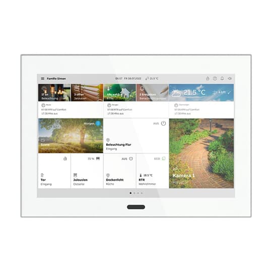 SmartTouch 10 Weiß / Stahl