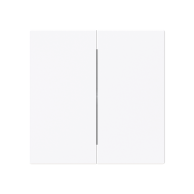 Wippe für Taster, 2-fach studioweiß - Busch-art linear®   