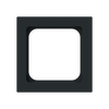 Zwischenring 50x50 mm Kommunikations-Steckverbinder schwarz - Busch-art linear®