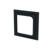 Zwischenring 50x50 mm Kommunikations-Steckverbinder schwarz - Busch-art linear®