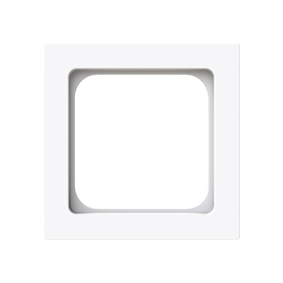 Zwischenring 50x50 mm Kommunikations-Steckverbinder weiß - Busch-art linear®   