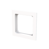 Zwischenring 50x50 mm Kommunikations-Steckverbinder weiß - Busch-art linear®   