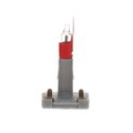 Steck-Glimmlampe für Schalter/Taster Glimmlampe/orange, 0.4 mA, 230 V rot