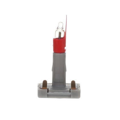 Steck-Glimmlampe für Taster Glimmlampe/orange, 0.4 mA, 230 V rot   