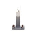 Steck-Glimmlampe für Schalter/Taster Glimmlampe/orange, 2 mA, 230 V weiß