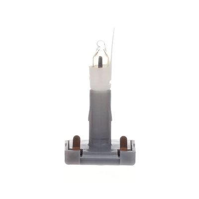 Steck-Glimmlampe für Taster Glimmlampe/orange, 2 mA, 230 V weiß   