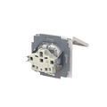 SCHUKO® Steckdosen-Einsatz Safety+ mit Klappdeckel studioweiß matt - Busch-art