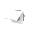 SCHUKO® Steckdosen-Einsatz Safety+ mit Klappdeckel studioweiß matt - Busch-art