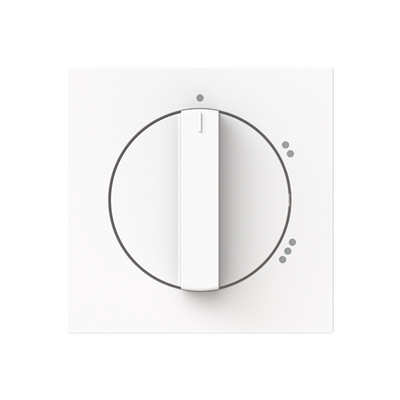 Zentralscheibe mit Aufdruck Symbol "1-2-3" für Stufenschalter, Drehknopf
