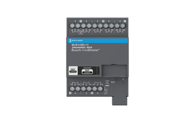 Jalousieaktor, 4fach 230 V, REG für Busch-free@home®   