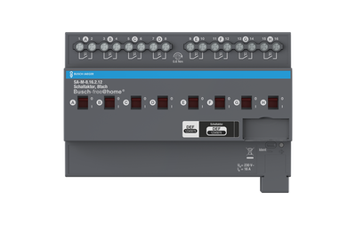 Schaltaktor, 8fach 16 A, REG für Busch-free@home®   