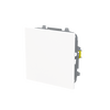 Zentralscheibe für Blindabdeckung 1-fach mit Tragring weiß - Busch-art linear®